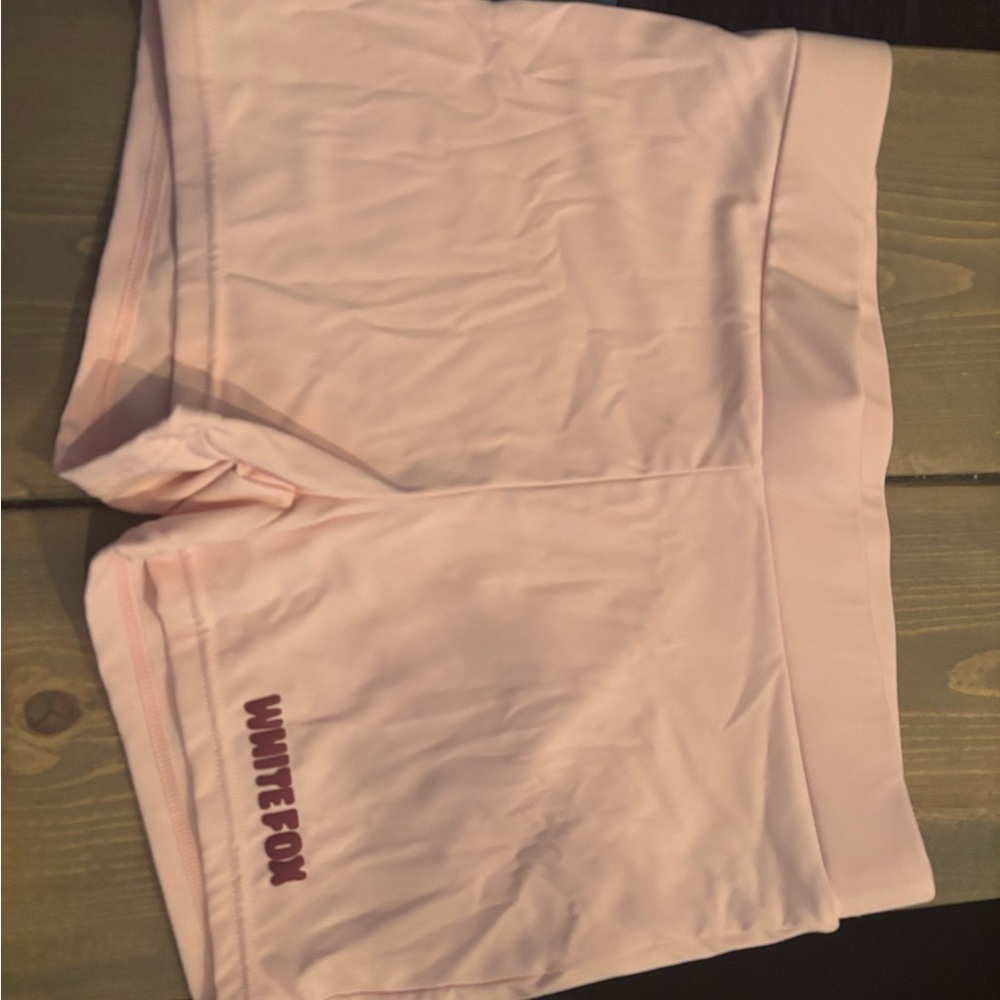 Pink white fox Women's Shorts